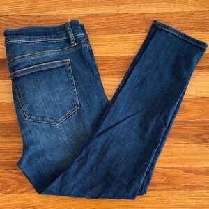 Women’s LOFT Dark Blue Skinny Jeans Petite 8P